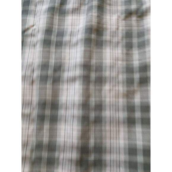 Columbia Omni-Shade Shirt Mens M Gray Plaid L.S. Sun Protection Outdoor Hiking M - Picture 15 of 16